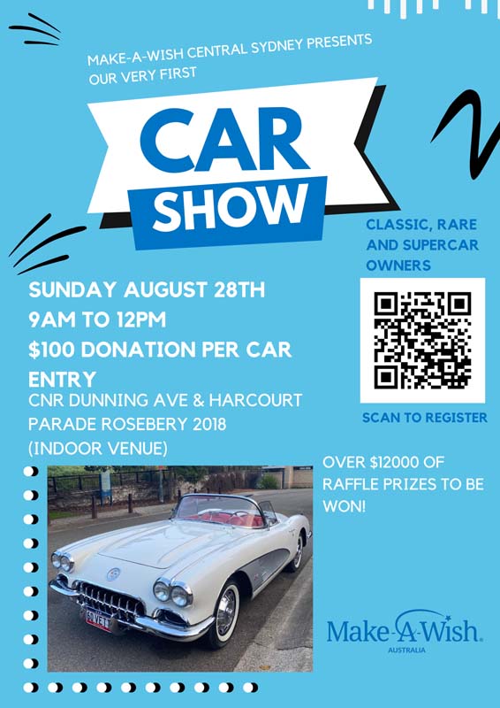 CAR SHOW IN ROSEBURY NSW 2018 JUST CARS